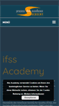 Mobile Screenshot of ifss-academy.net
